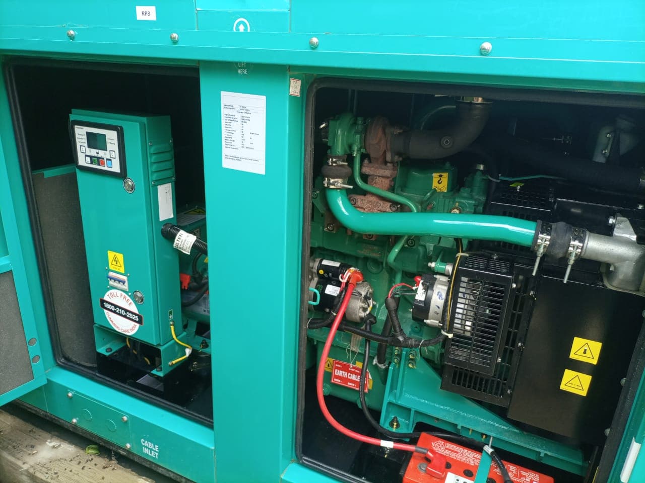 Cummins C220D5E Generator - 220 KVA