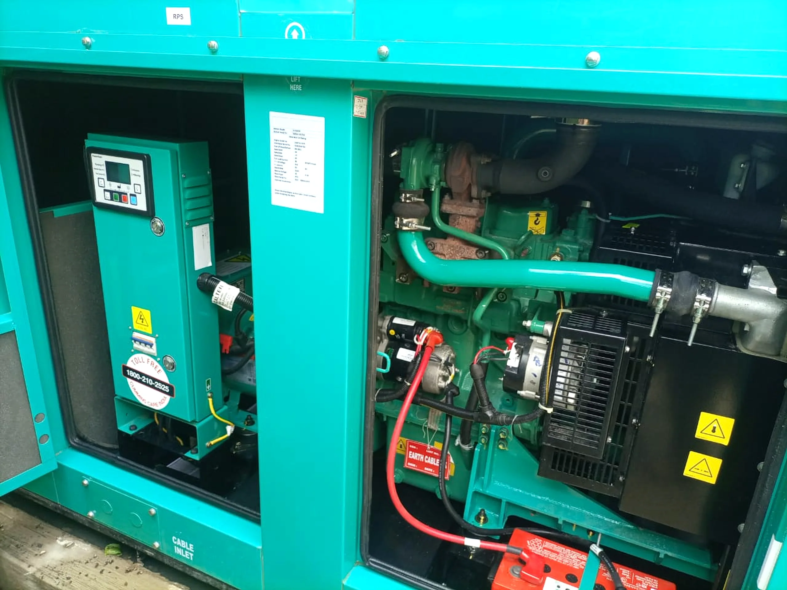Cummins C110D5I Generator - 110 KVA